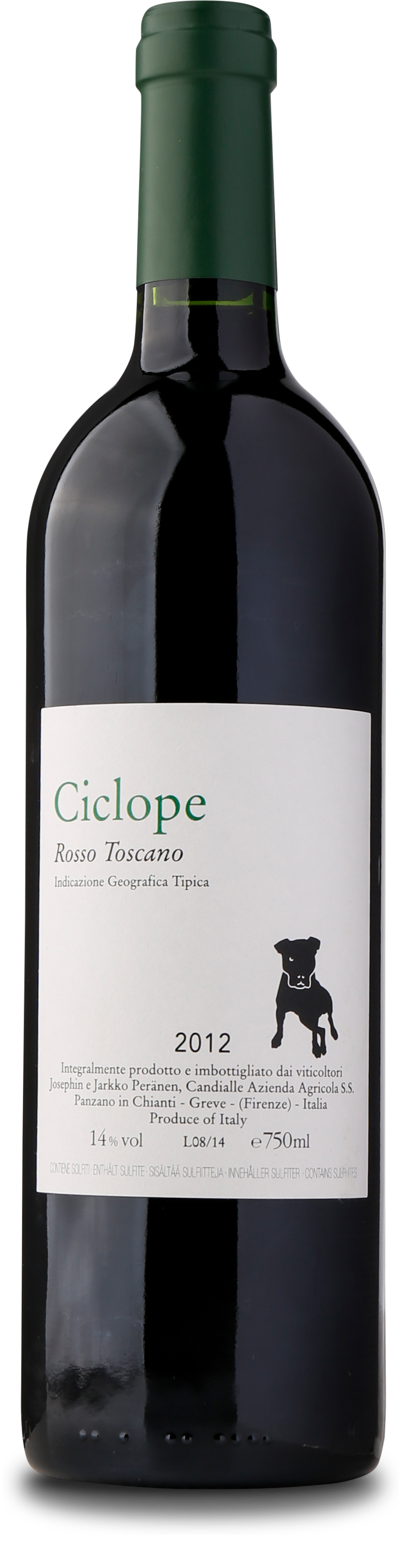 2012 Rosso Toscano, Ciclope, IGT, Candialle